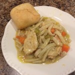 My Momma’s Crock Pot Chicken and Noodles
