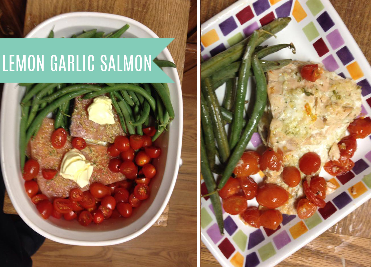 Lemon Garlic Salmon