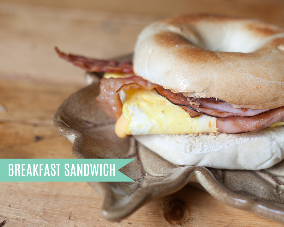 Breakfast Sandwich, Bistro Style!