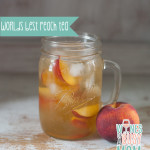 Refreshing Peach Ice Tea